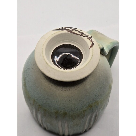 Artist Grigsby  Of Ohio Known For Hand Thrown Pieces Coffee/Tea Mug Thumb Rest - Picture 9 of 10